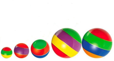 Купить Мячи резиновые (комплект из 5 мячей различного диаметра) в Корсакове 