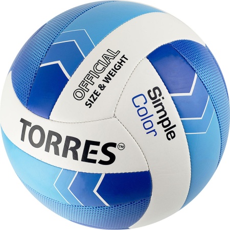 Купить Мяч волейбольный Torres Simple Color любительский р.5 в Корсакове 